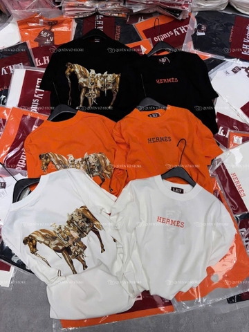 Áo thun ngựa lưng - Form rộng dưới 65kg