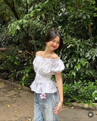 Áo Babydoll chun eo - 662