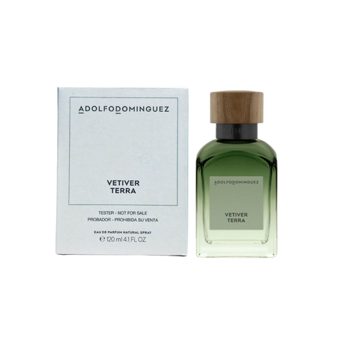 Adolfo Dominguez Fresca Vetiver Terra EDP 120ml TESTER