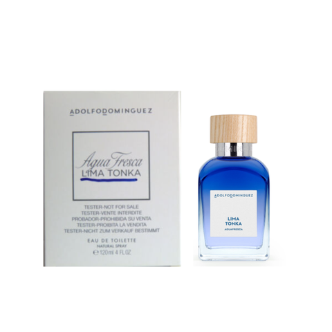 Adolfo Dominguez Agua Fresca Lima Tonka EDT 120ml TESTER