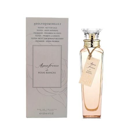 Adolfo Dominguez Agua Fresca Rosas Blancas EDT 120ml TESTER