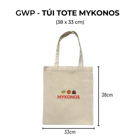GWP - Mykonos Canvas Bag (33x38cm)
