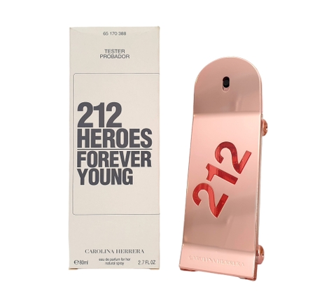 Carolina Herrera 212 Heroes For Her EDP 80ml TESTER