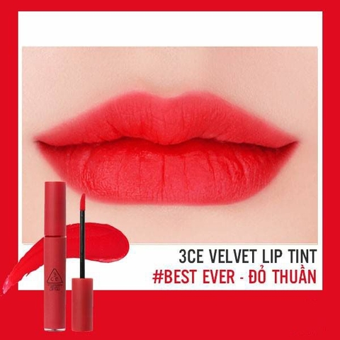 SON 3CE Velvet Lip Tint - Best Ever