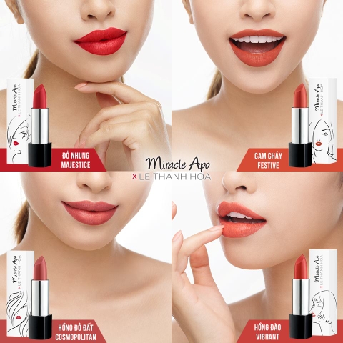 Son Rohto - MIRACLE APO LÊ THANH HÒA LIPSTICK MATT