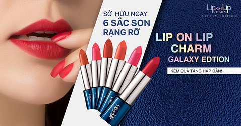 Son Rohto LIP ON LIP CHARM GALAXY  - PEACH ORANGE