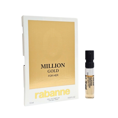 VIAL Paco Rabanne Million Gold For Women EDP 1.5ml