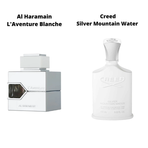 Al Haramain L'Aventure Blanche (Creed Silver Mountain Water)