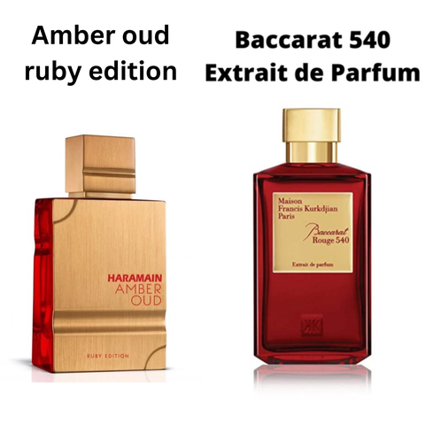 Al Haramain Amber Oud Ruby (Baccarat 540)