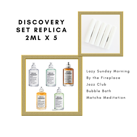 Discovery SET Replica 2ml x 5 (Lazy Sunday Morning + By the Fireplace + Jazz Club + Bubble Bath + Matcha Meditation)