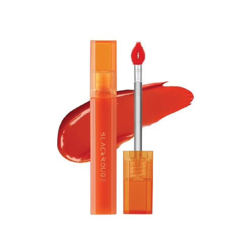Son Black Rouge Half N Half Water Glow & Tangle Glow, HG01 - Đỏ cam