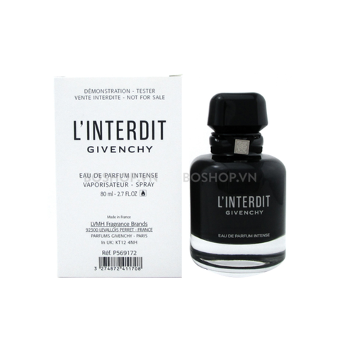 Givenchy L’interdit EDP Intense TESTER 80ml