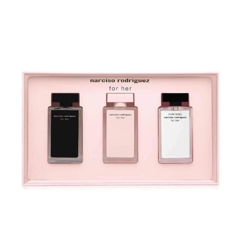 Set Narciso For Her Deluxe Mini Coffret (7.5mlx3)