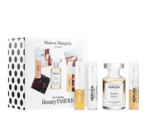 Set Replica Mini (Beach walk 7ml + Jazz Club 1.5ml + Bubble Bath 1.5ml + By the Fireplace 1.5ml)