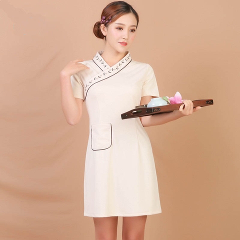 Đồng phục Spa Hàn Quốc - Cách lựa chọn theo mùa - May mặc Nadi