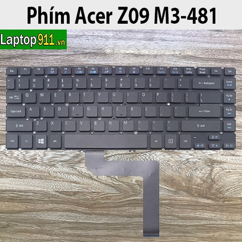 Bàn phím laptop Acer Z09 M3-481
