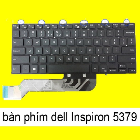 bàn phím laptop dell 5379 C3TI7501W