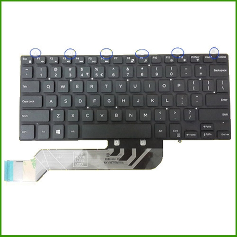 Bàn phím laptop Dell Inspiron 14 3481 P89G002