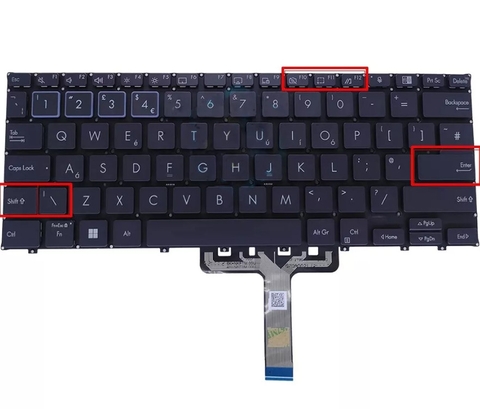 Bàn phím laptop Asus B5402CVA-KI0123W