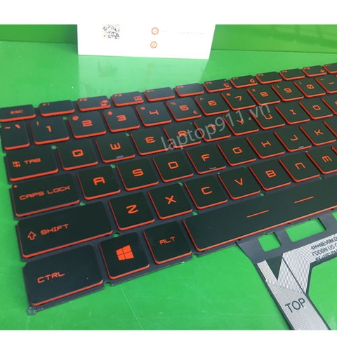 Bàn phím laptop MSI PS42 8RB