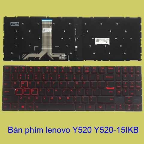 bàn phím lenovo Y520 Y520-15IKB