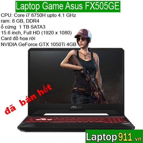 laptop asus FX505