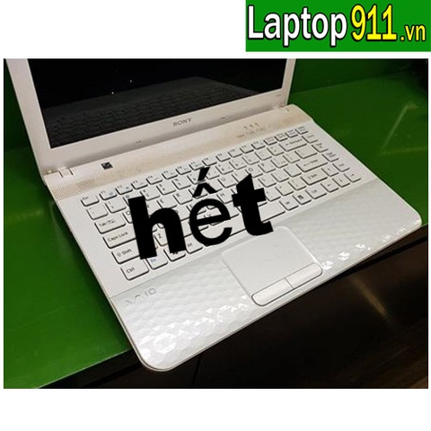 laptop sony VPCEG mầu trắng