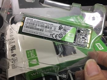 SSD M2 sata 2280 240gb WD Green