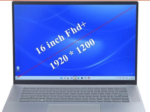 Màn 16.0 FHD+