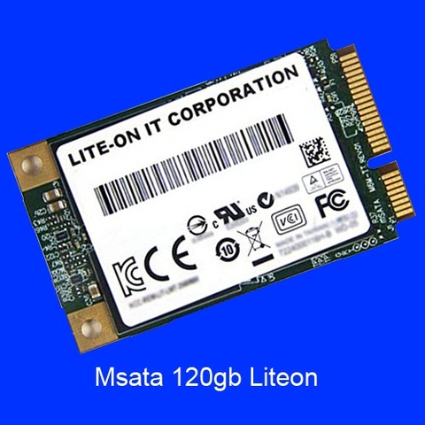 SSD msata Liteon 120gb