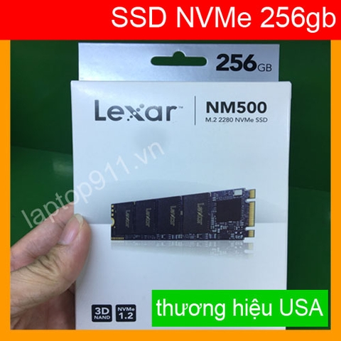 ổ cứng ssd M2 NVMe 256gb Lexar