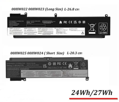 Pin laptop Lenovo T460S