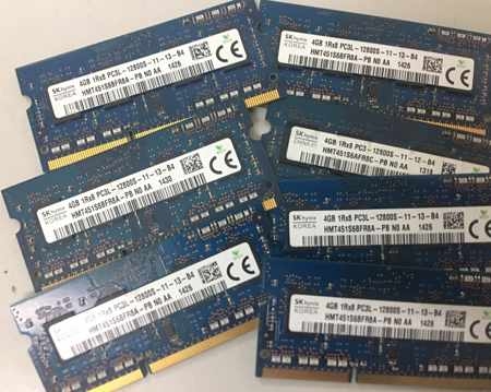 Ram laptop 4gb PC3L bus 1600