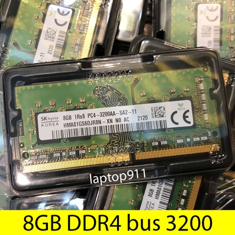 Ram laptop 8gb DDR4 bus 3200 pc4-3200