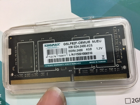 Ram laptop DDR4 4gb kingmax