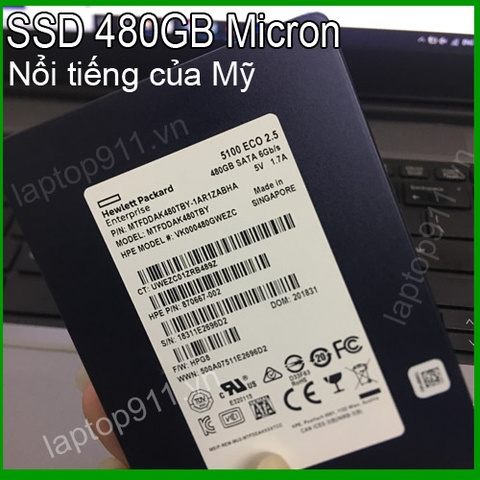 ổ cứng ssd 480gb Micron 5100 ECO
