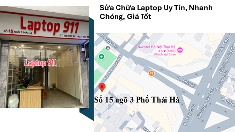 Sửa laptop ở Thái Hà