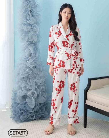 MÃ SETA57 - BỘ PIJAMAS MASORA BLOSSOM CHARM (3-Piece Set)