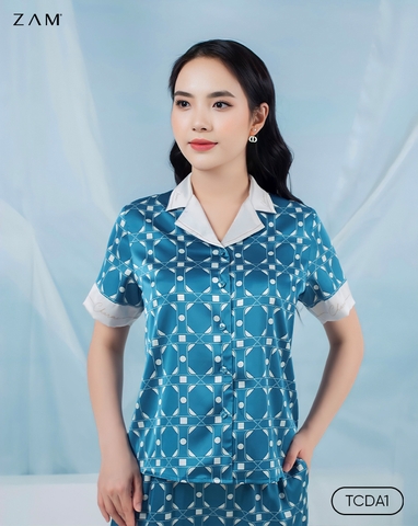 MÃ TCDA1 - BỘ NGẮN TAY QUẦN ĐÙI ĐA GIÁC