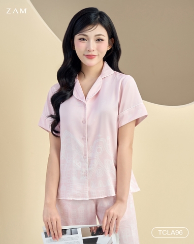 MÃ TCLA96 - BỘ NGĂN TAY QUẦN DÀI THÀNH PHỐ HỒNG