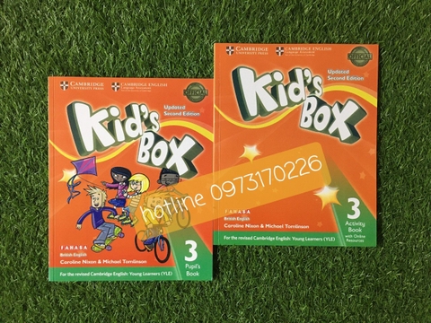 Kid's Box 3 -  Second edition ( Giáo khoa + Bài Tập + File nghe )