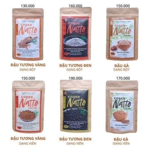 CÔNG DỤNG CỦA 3 LOẠI NATTO : VÀNG , ĐEN, GÀ