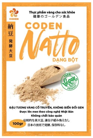 Bột Natto đậu tương vàng - 100gr