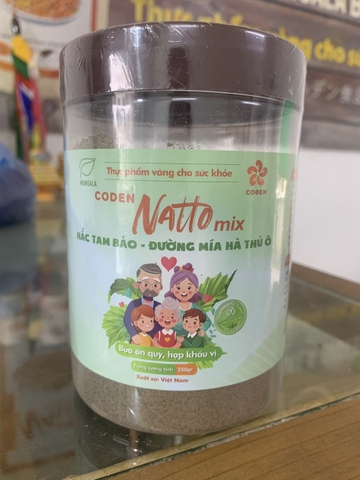 Natto Mix Hắc tam bảo và đường Dương