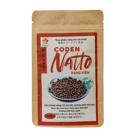 Viên Natto đậu tương vàng -100gr