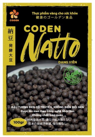 Viên Natto đậu tương đen -100gr