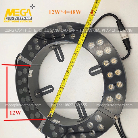 Đèn chiếu cây vòng tròn thân cây cao cấp M1248R1-48W