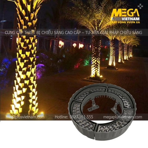 Đèn chiếu gốc cây tròn bo quanh gốc M1872R1-72W