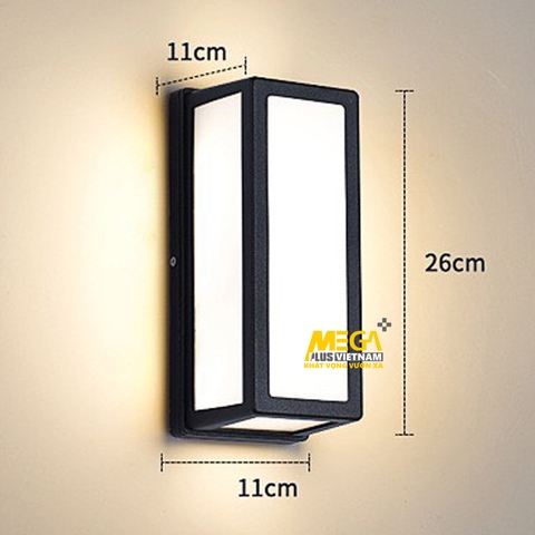 Đèn hộp gắn tường ngoài trời cao cấp LS-110260