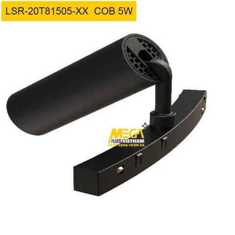Đèn LED rọi ray nam châm tròn cao cấp COB 5W LSR-20T81505-XX